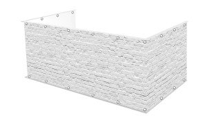 Osłona balkonowa BLK018