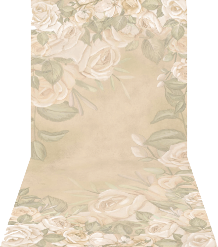 Tło malowane w kwiaty FLOW007