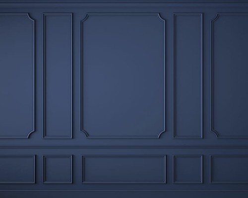 Tło fotograficzne granatowa sztukateria SW279