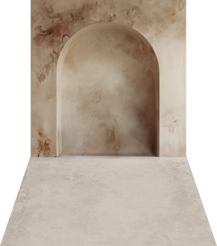 Tło fotograficzne BOHO z podłogą  bohobc004