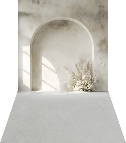 Tło fotograficzne BOHO z podłogą  bohobc009f