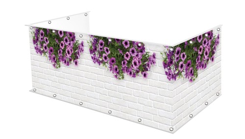 Drukowana osłona balkonowa na wymiar BLK013