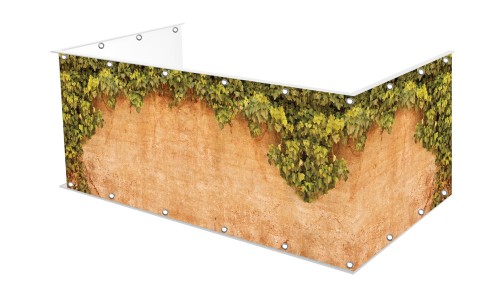 Drukowana osłona balkonowa na wymiar BLK027