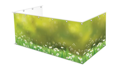 Drukowana osłona balkonowa na wymiar BLK125