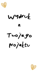 Tło fotograficzne drukowane z Twojego własnego projektu
