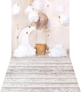 Tło fotograficzne winylowe w stylu boho 510g - boho015