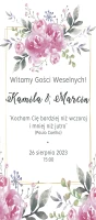 Powitanie gości ślubnych wzór nr 6