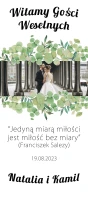 Powitanie gości ślubnych wzór nr 8
