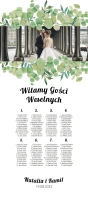 Plan stołów na wesele wzór nr 8s
