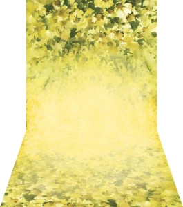 Tło fotograficzne winylowe malowane, akwarelowe, w kwiaty, floral, fine art - FLOW012