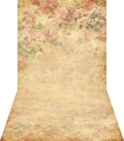 tło malowane w kwiaty floral fine art watercolor FLOW018