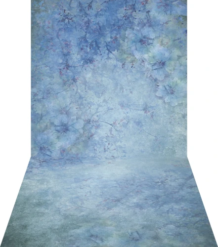 tło malowane w kwiaty floral fine art watercolor FLOW021