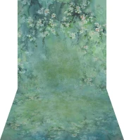 tło malowane w kwiaty floral fine art watercolor FLOW026
