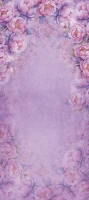 Tło fotograficzne fine art w kwiaty malowane watercolor floral FLOW027