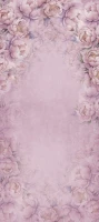 Tło fotograficzne fine art w kwiaty malowane watercolor floral FLOW028