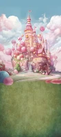 Winylowe tło kraina słodyczy candy002