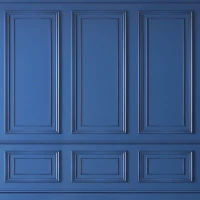Ścianka niebieska sztukateria SW280