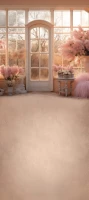 Wiosenne tło szklarnia boho WSN085