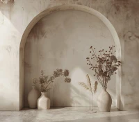 Ścianka fotograficzna BASIC w stylu BOHO bohobc001f