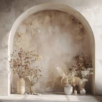 Ścianka fotograficzna BASIC w stylu BOHO bohobc032f