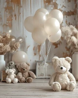 Ścianka w stylu boho w misie misie_boho011