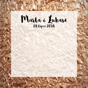 Tło fotograficzne winylowe, ścianka ślubna, weselna 510g - WEDD026