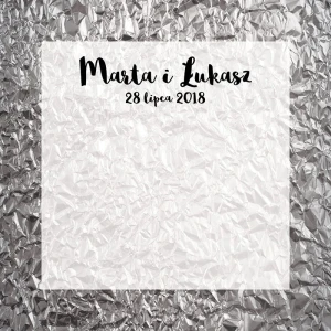 Tło fotograficzne winylowe, ścianka ślubna, weselna 510g - WEDD028