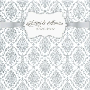 Tło fotograficzne winylowe, ścianka ślubna, weselna 510g - WEDD059