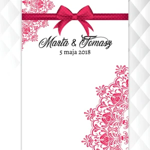 Tło fotograficzne winylowe, ścianka ślubna, weselna 510g - WEDD090