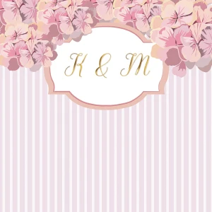 Tło fotograficzne winylowe, ścianka ślubna, weselna 510g - WEDD177