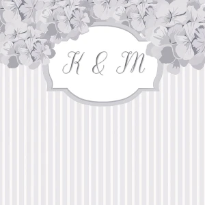 Tło fotograficzne winylowe, ścianka ślubna, weselna 510g - WEDD199