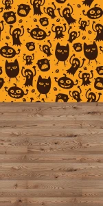Tło fotograficzne winylowe jesienne halloween 510g - HA046