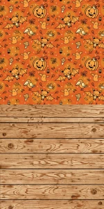 Tło fotograficzne winylowe jesienne halloween 510g - HA047