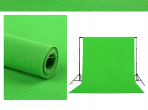 ZIELONE 2 green screen tło POLIPROPYLENOWE 160x250