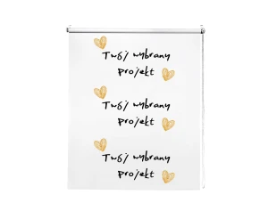 Roletowy system zawieszania tła / ścianki