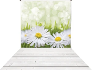 Tło fotograficzne winylowe wiosenne 510g - WSN001