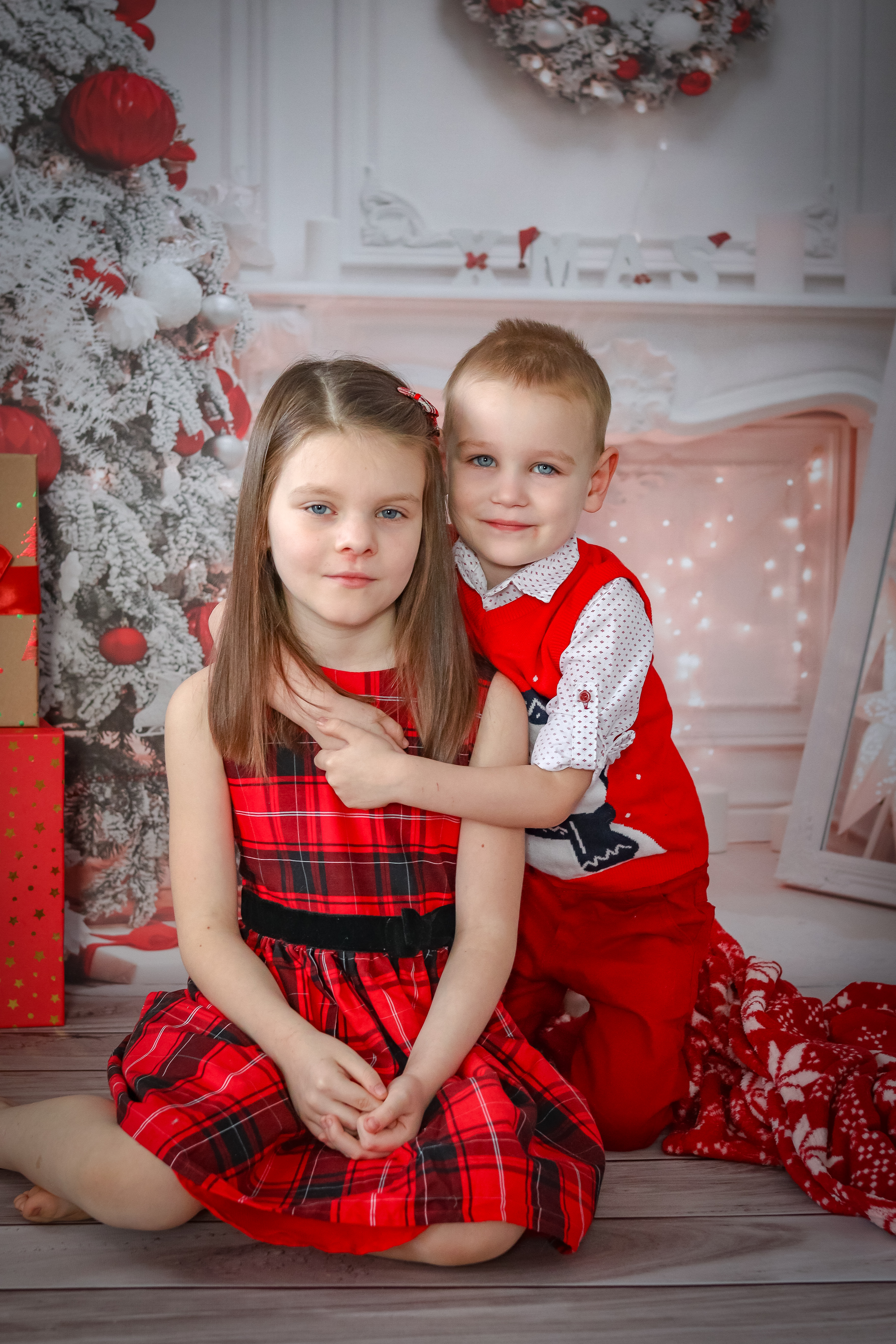 jak zrobić sesję świąteczną w domu, rodzinna sesja w domu na święta