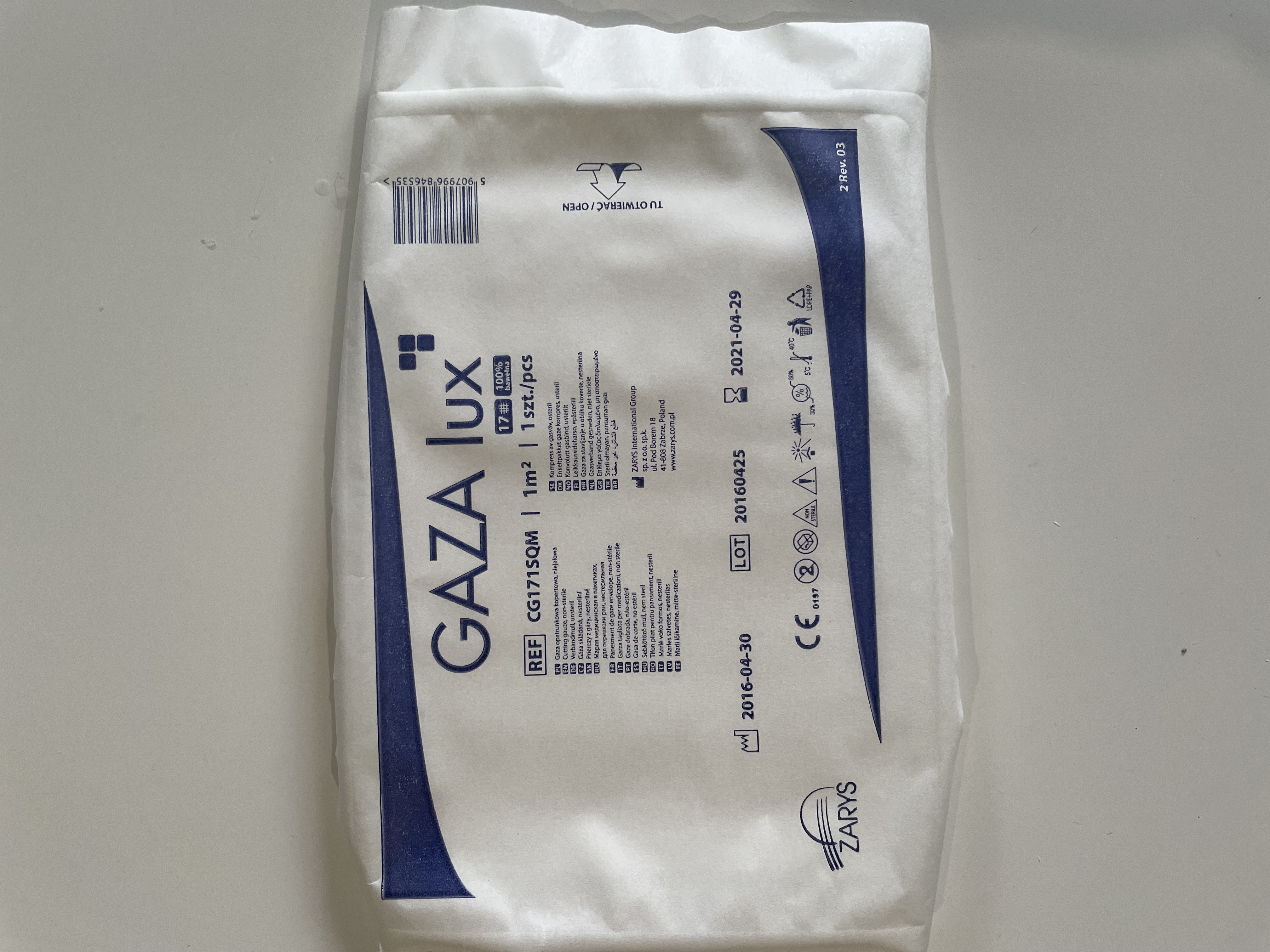 gaza do pofarbowania